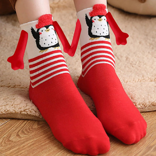 Christmas Hand-in-Hand Socks