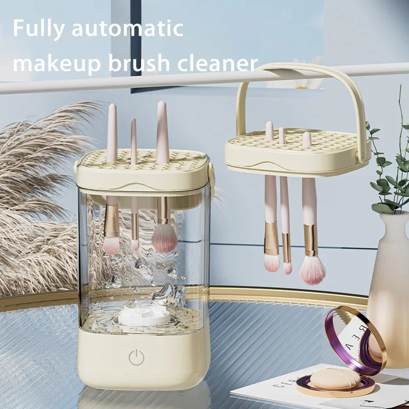 Electric Makeup Brush Cleaner & UV Sterilizer