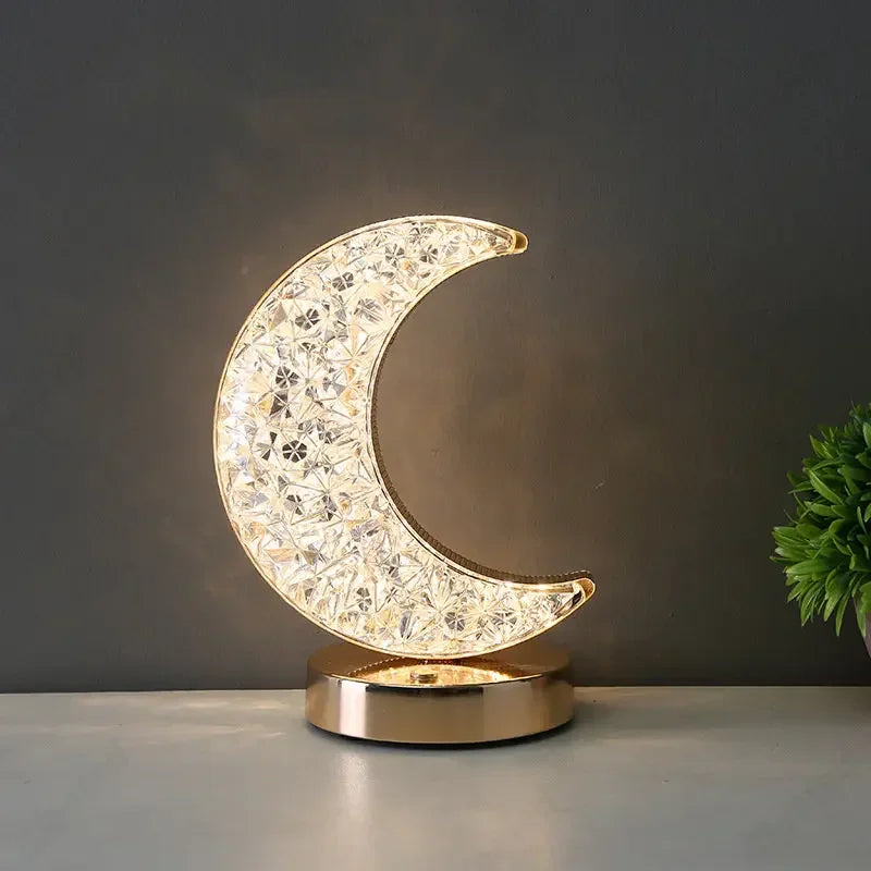 Creative Rechargeable Crystal Night Light