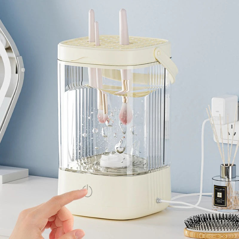 Electric Makeup Brush Cleaner & UV Sterilizer